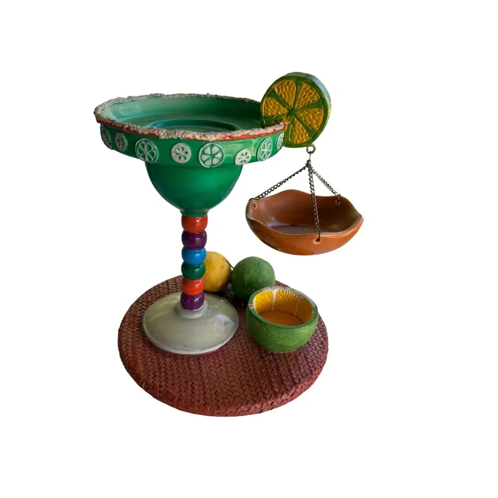 Yankee Candle Margarita Tart Warmer‎ Candle Holder Ceramic